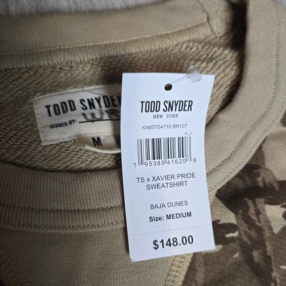 Todd Snyder Xavier Schipani x Art of Pride Crewneck Sweatshirt Limited Edition - Picture 3 of 9